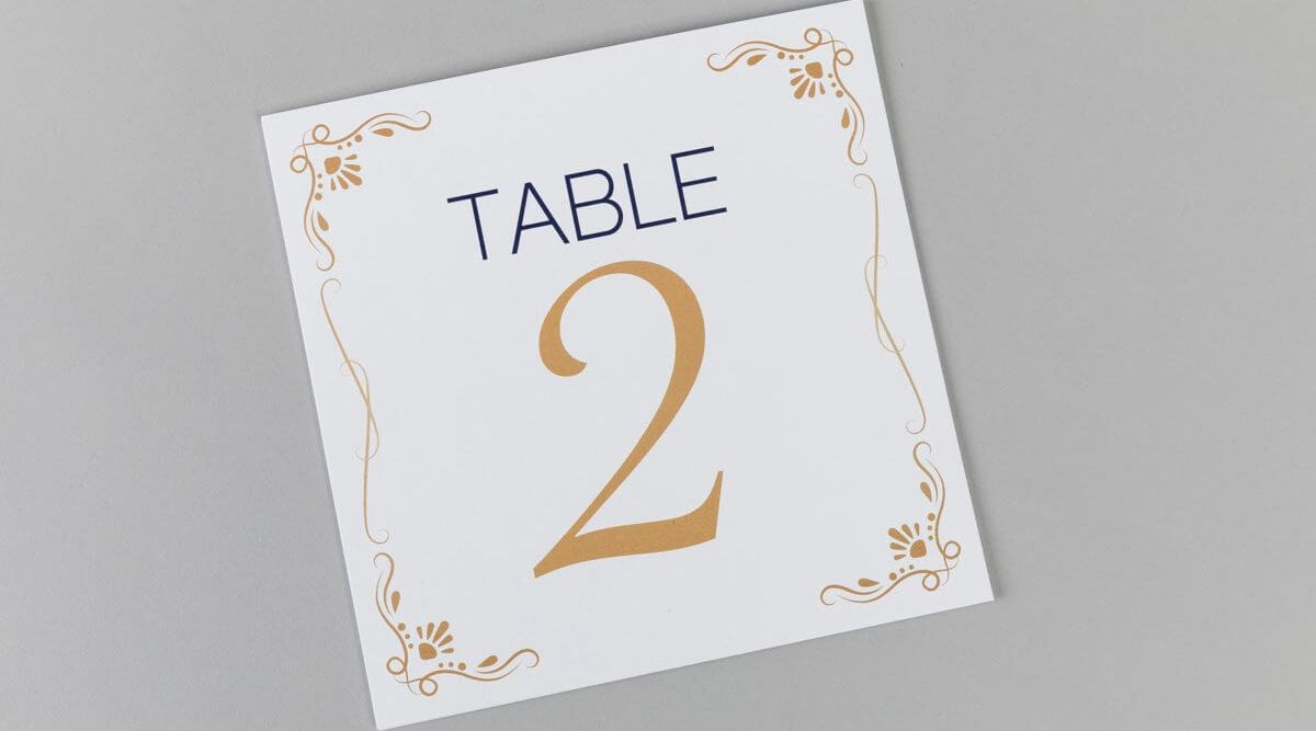 Wedding Table Names